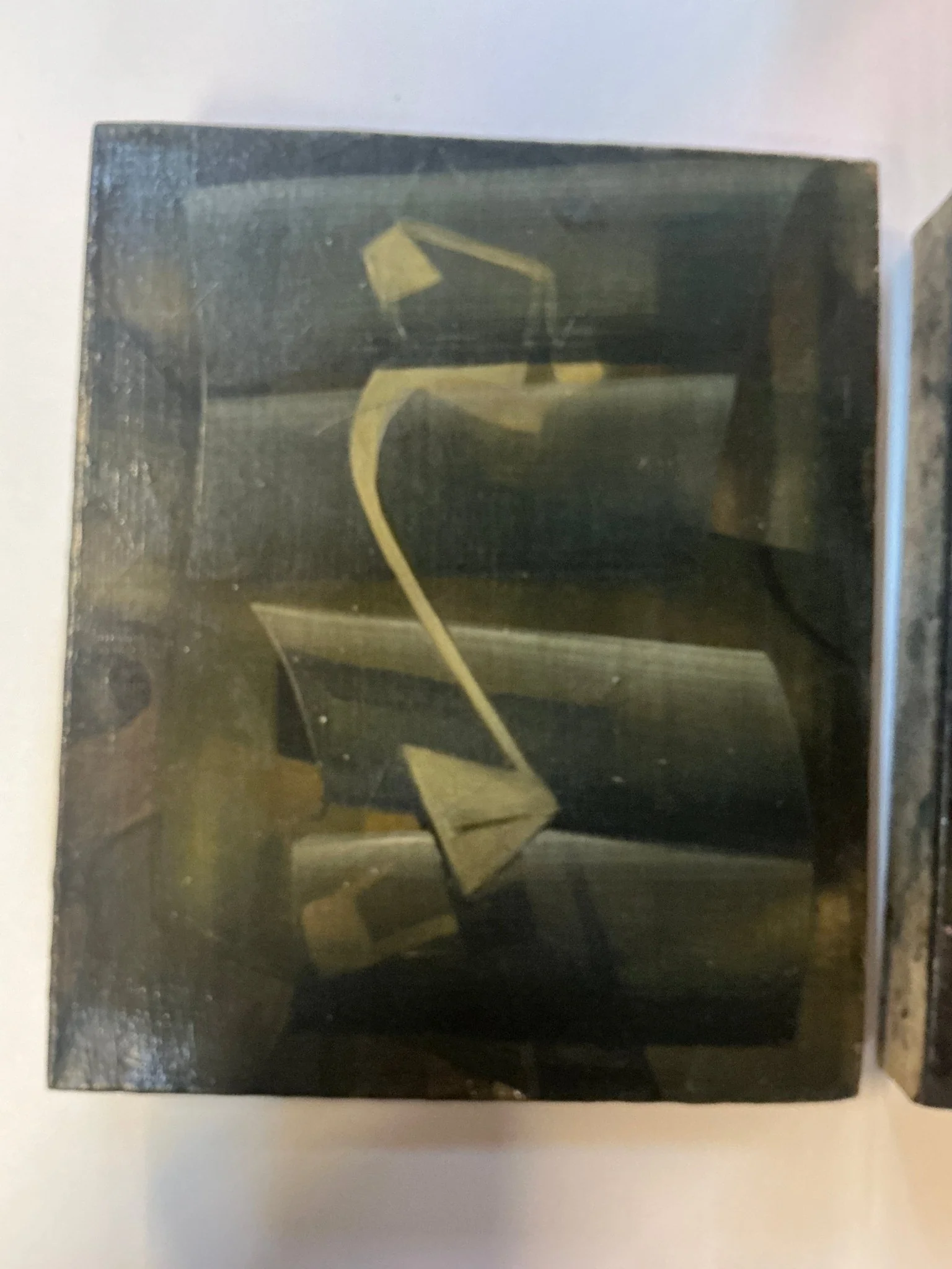 1991 untitled diptych by Marianne Stikas - Image 2