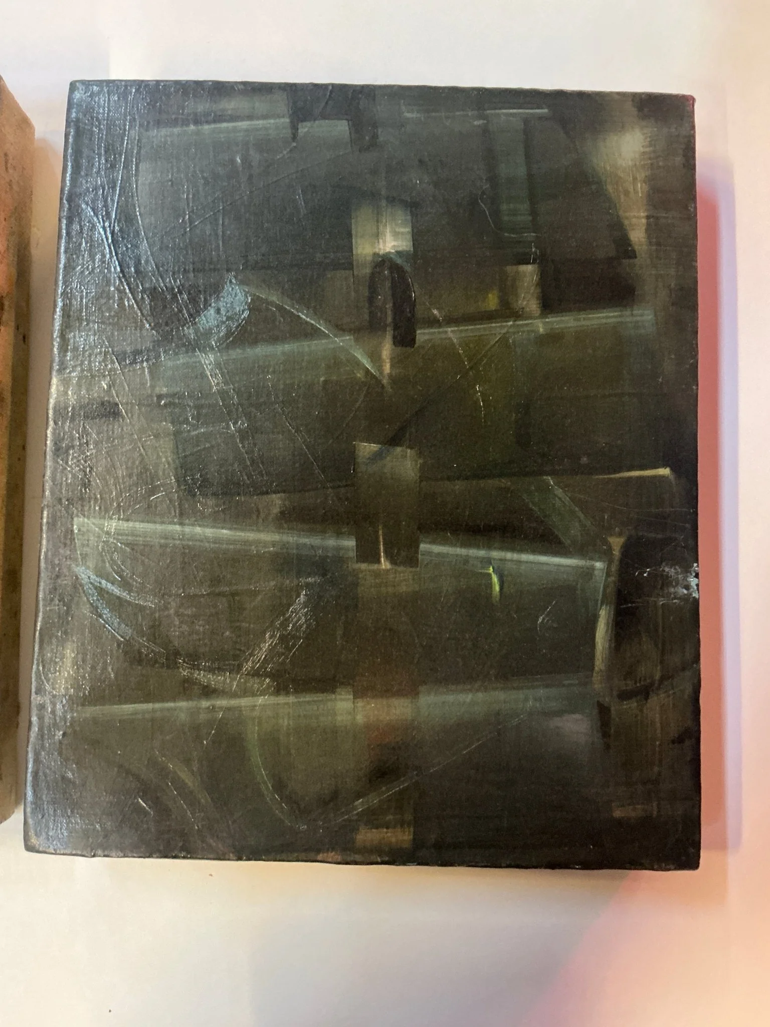 1991 untitled diptych by Marianne Stikas - Image 3