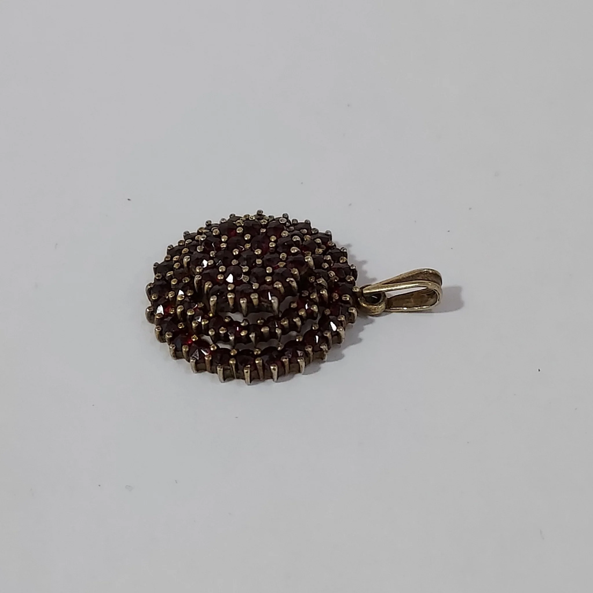 10K Gold & Garnet Pendant - Image 5