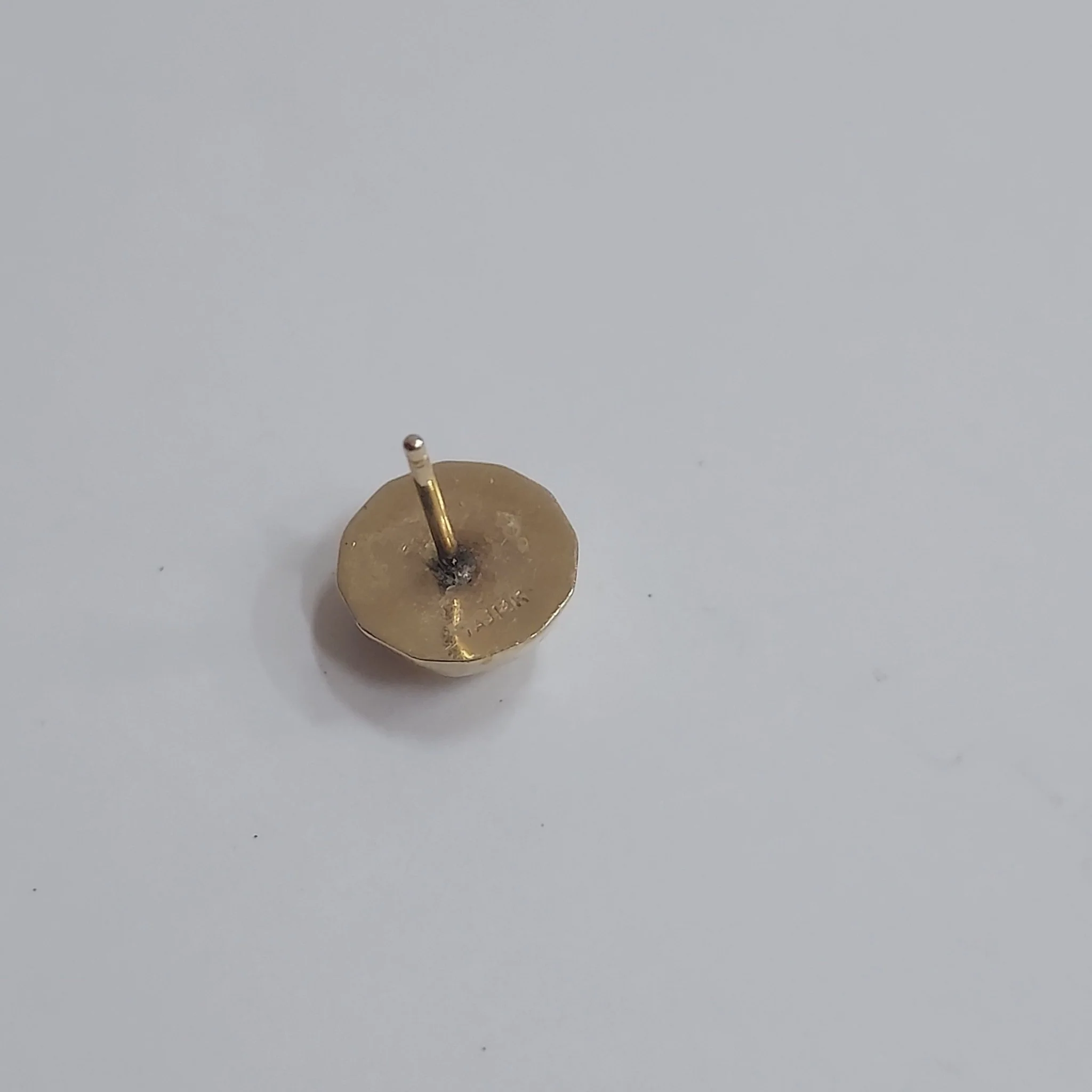 14K Gold Dome Studs - Image 5