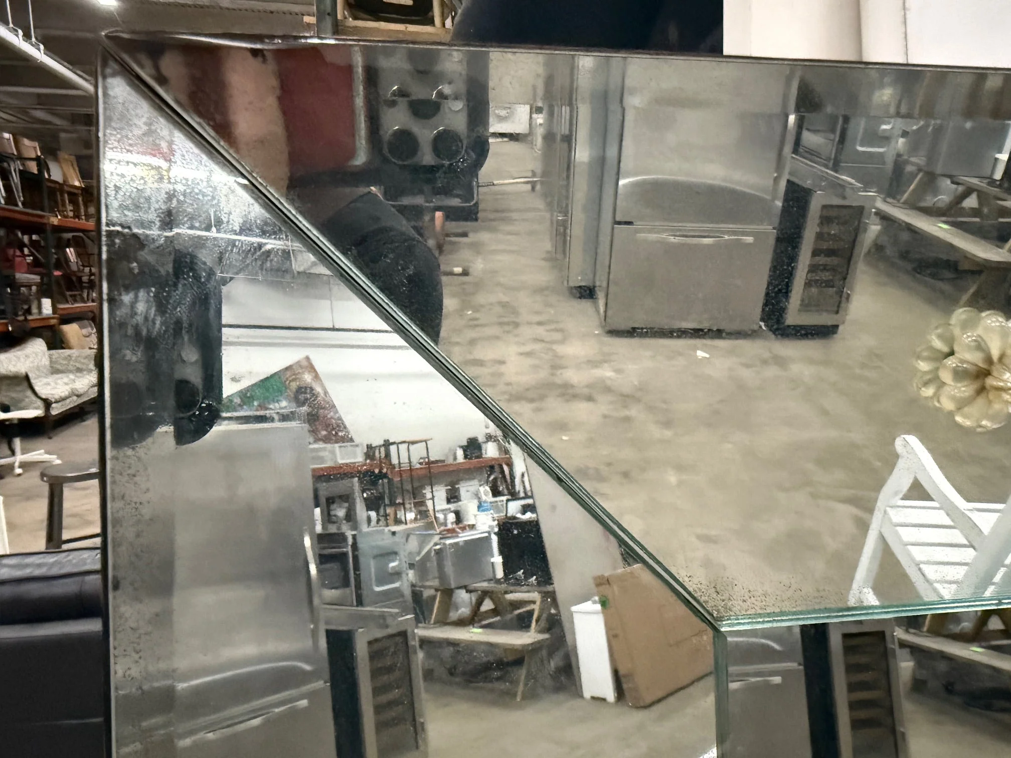 Beveled Edge Mirror 42"x 66" - Image 3