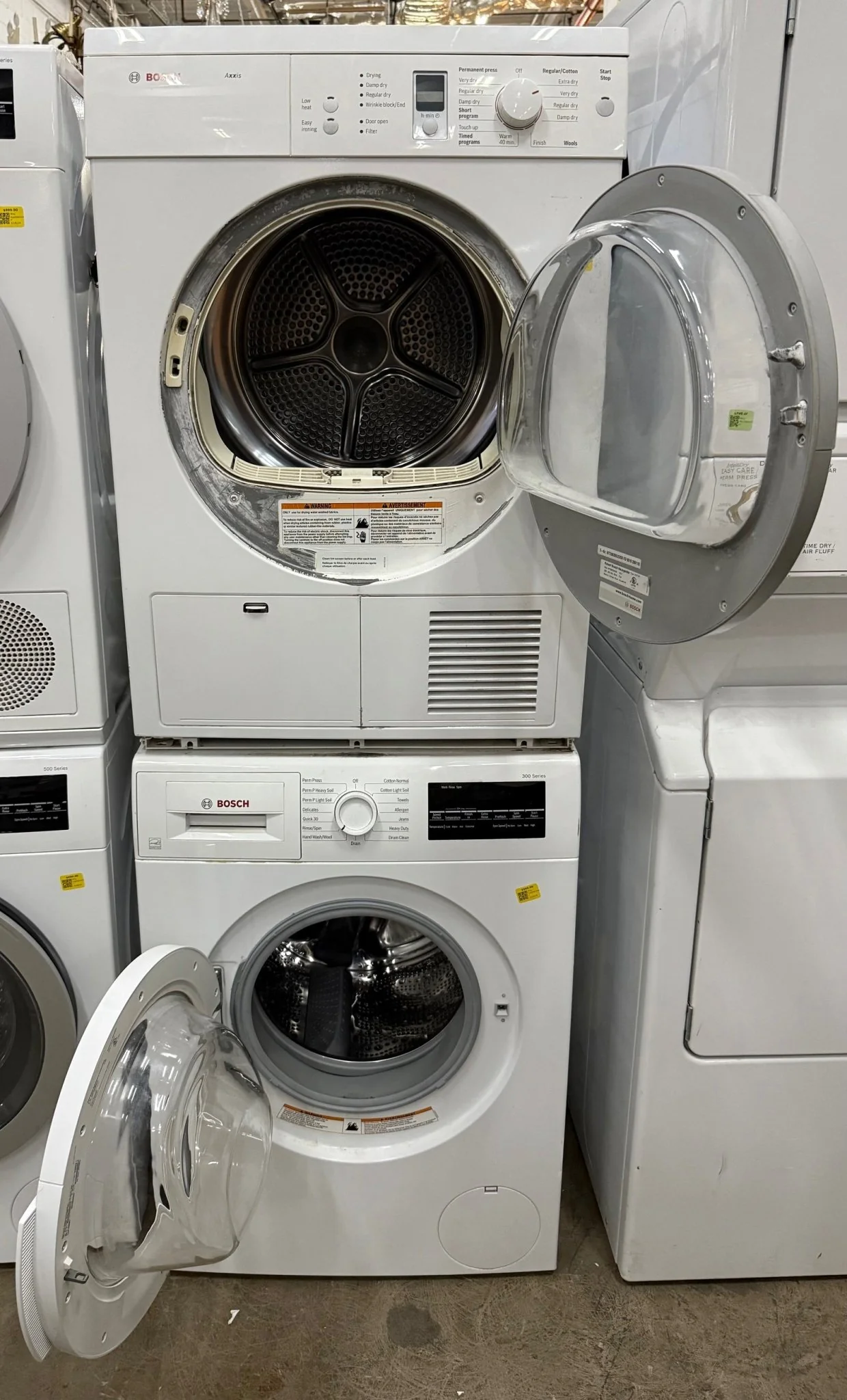Bosch Axxis Dryer + 300 Series washer - Image 2