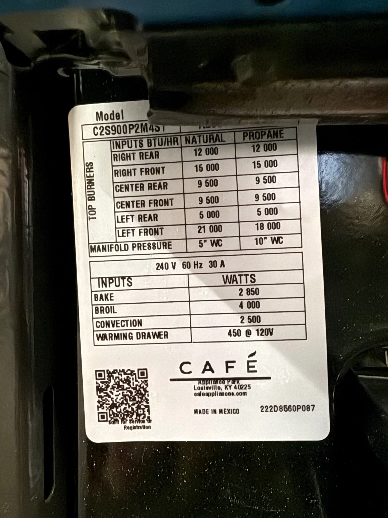 Café 30" Smart Slide-In, Front-Control, Dual-Fuel Range with Warming Drawer - Image 5