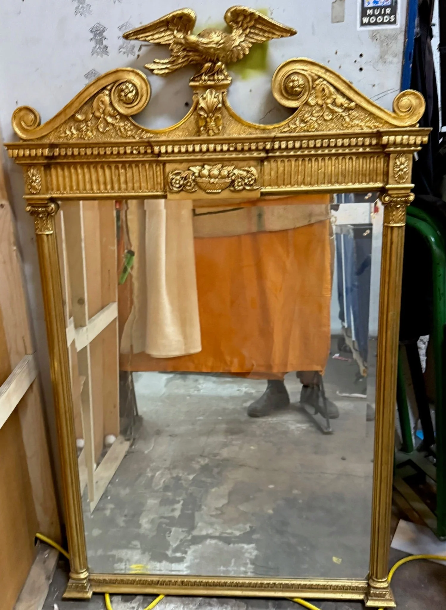 Colonial/ Federalist Beveled Mirror