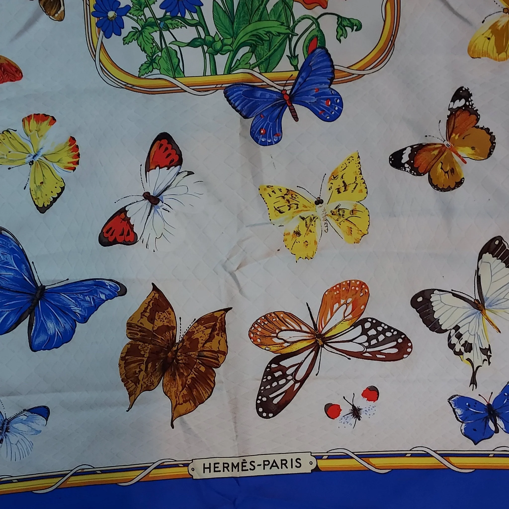 Hermès Butterfly Scarf - Image 8