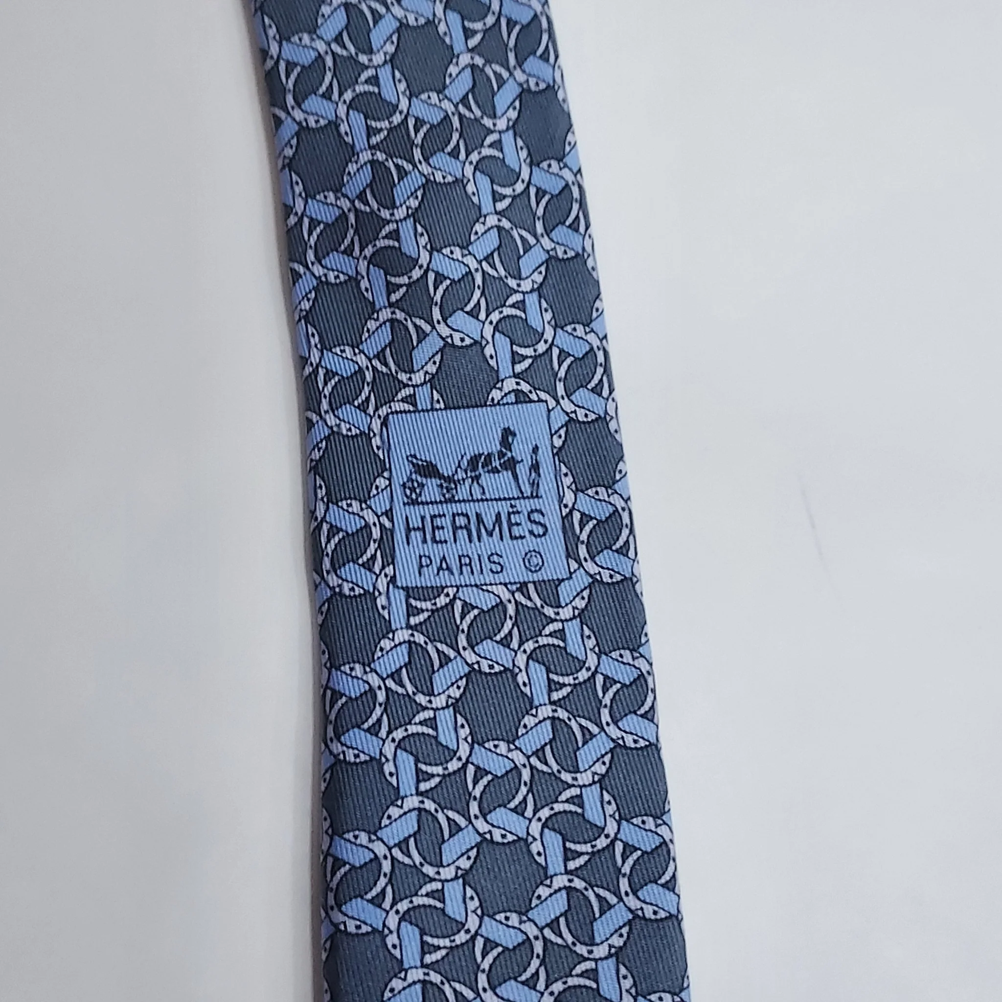 Hermès Silk Tie - Image 5
