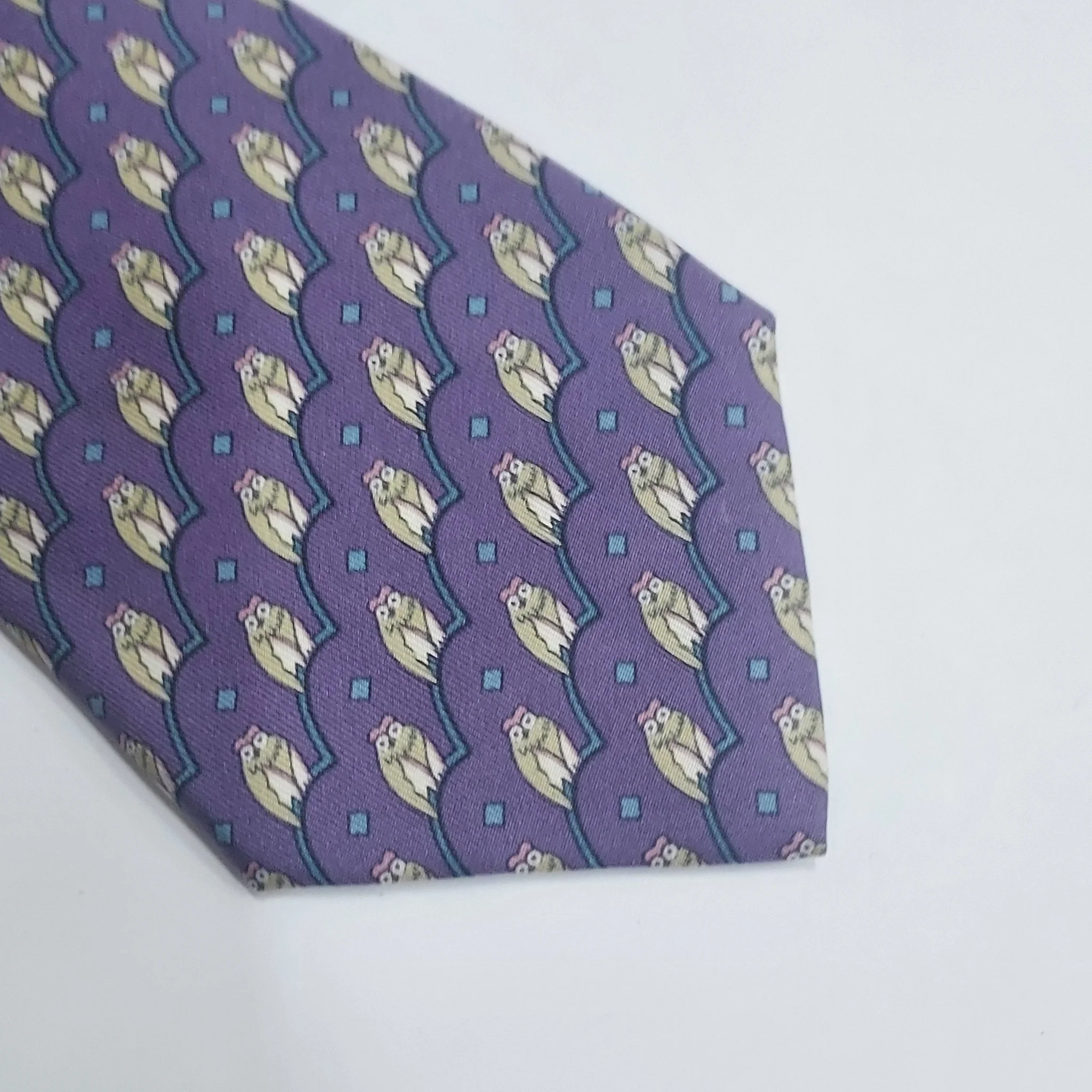 Hermès Silk Tie - Image 5