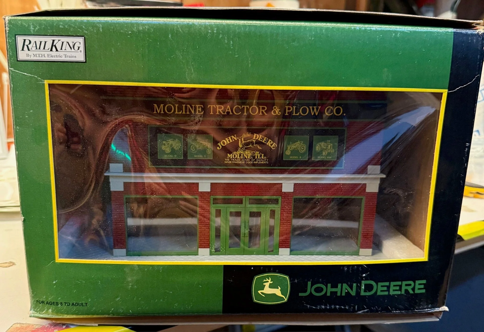 M.T.H. Electric Trains Rail King No.1 Commercial Building John Deere