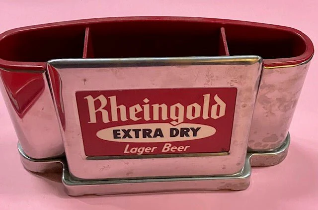 Rheingold Beer Tray + Napkin Holder + Scraper - Image 3