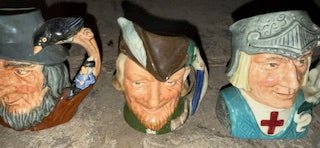 Set of 4 Royal Doulton Figurine Cups - Image 3