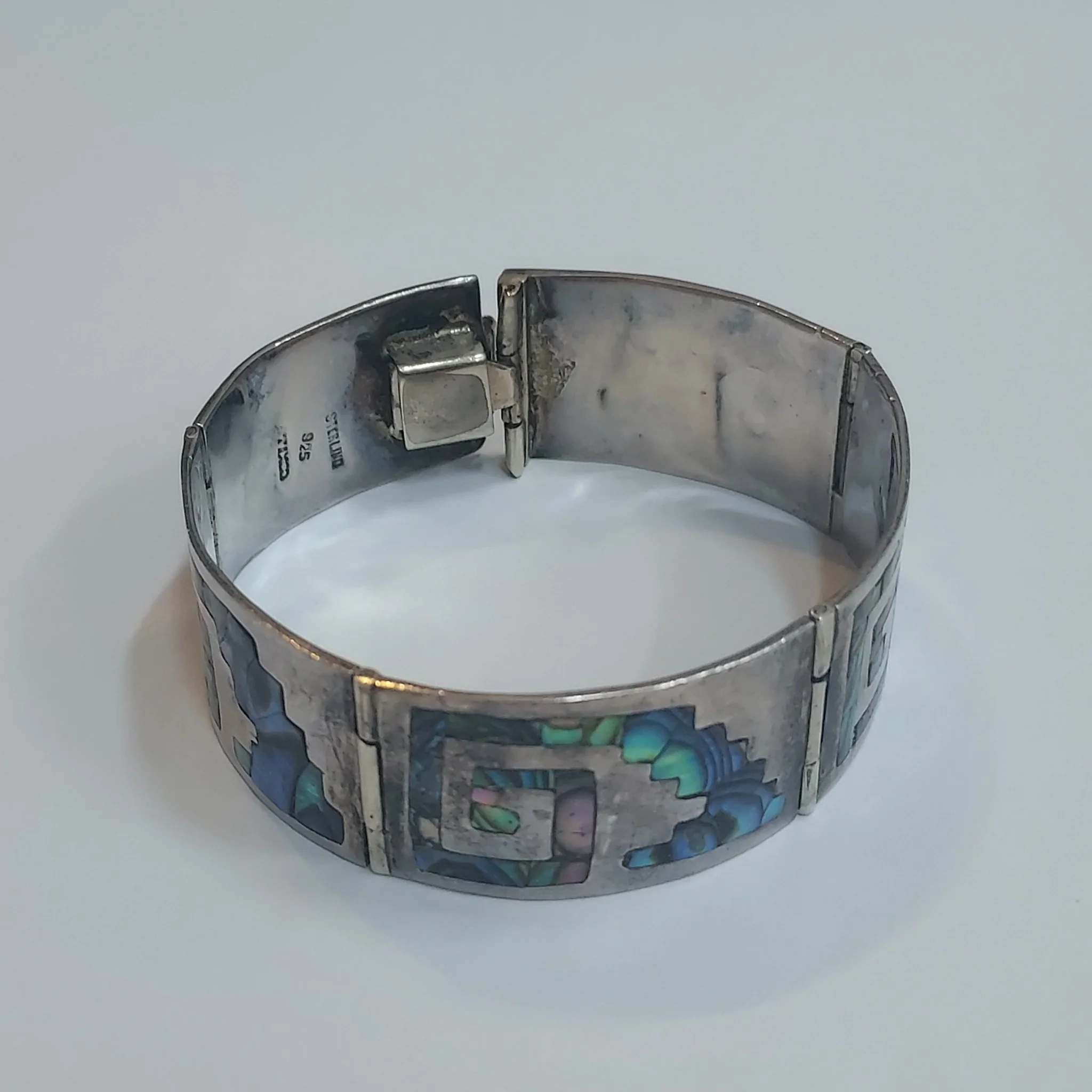 Sterling & Abalone Bracelet