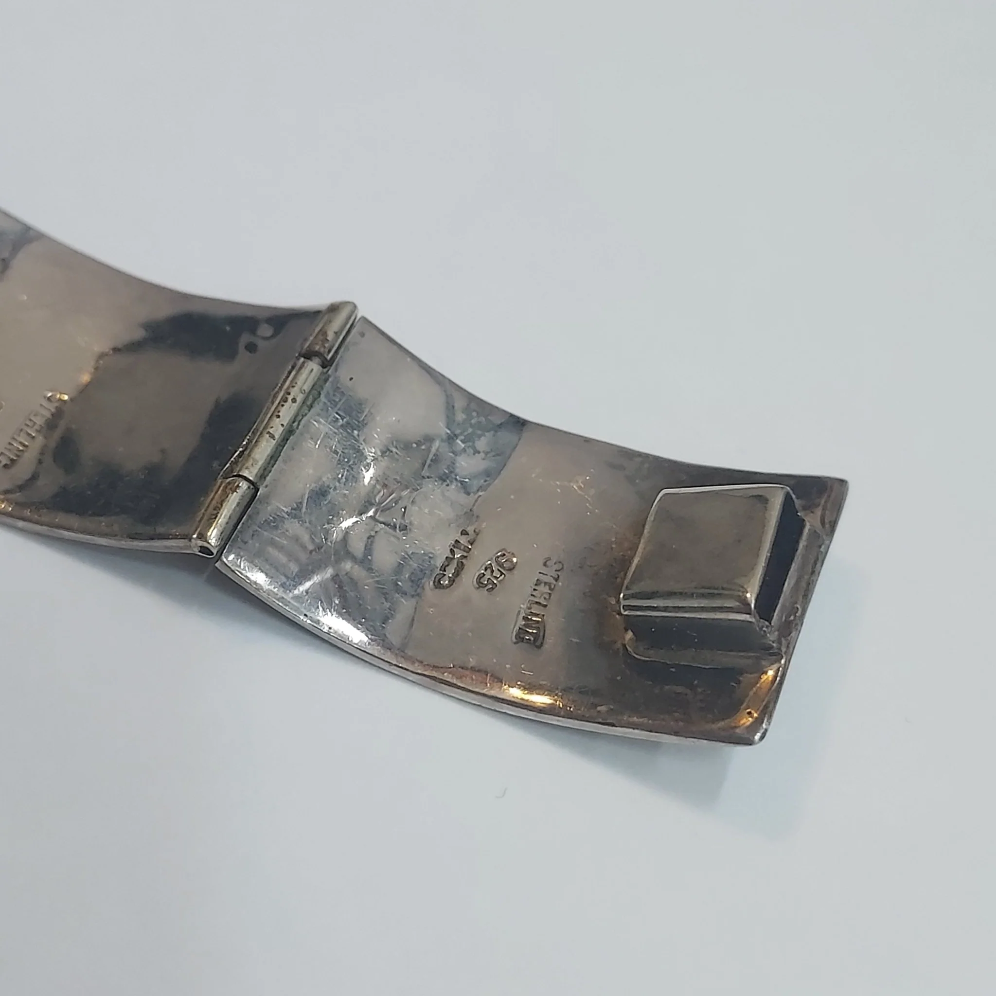 Sterling & Abalone Bracelet - Image 6