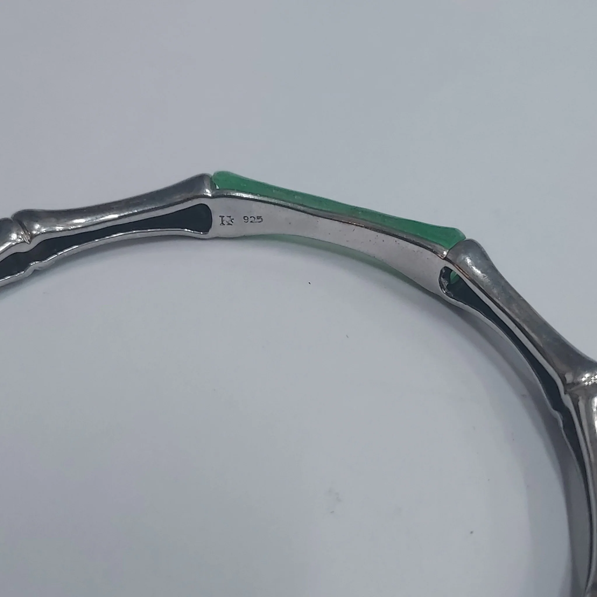 Sterling & Jade Bracelets - Image 6