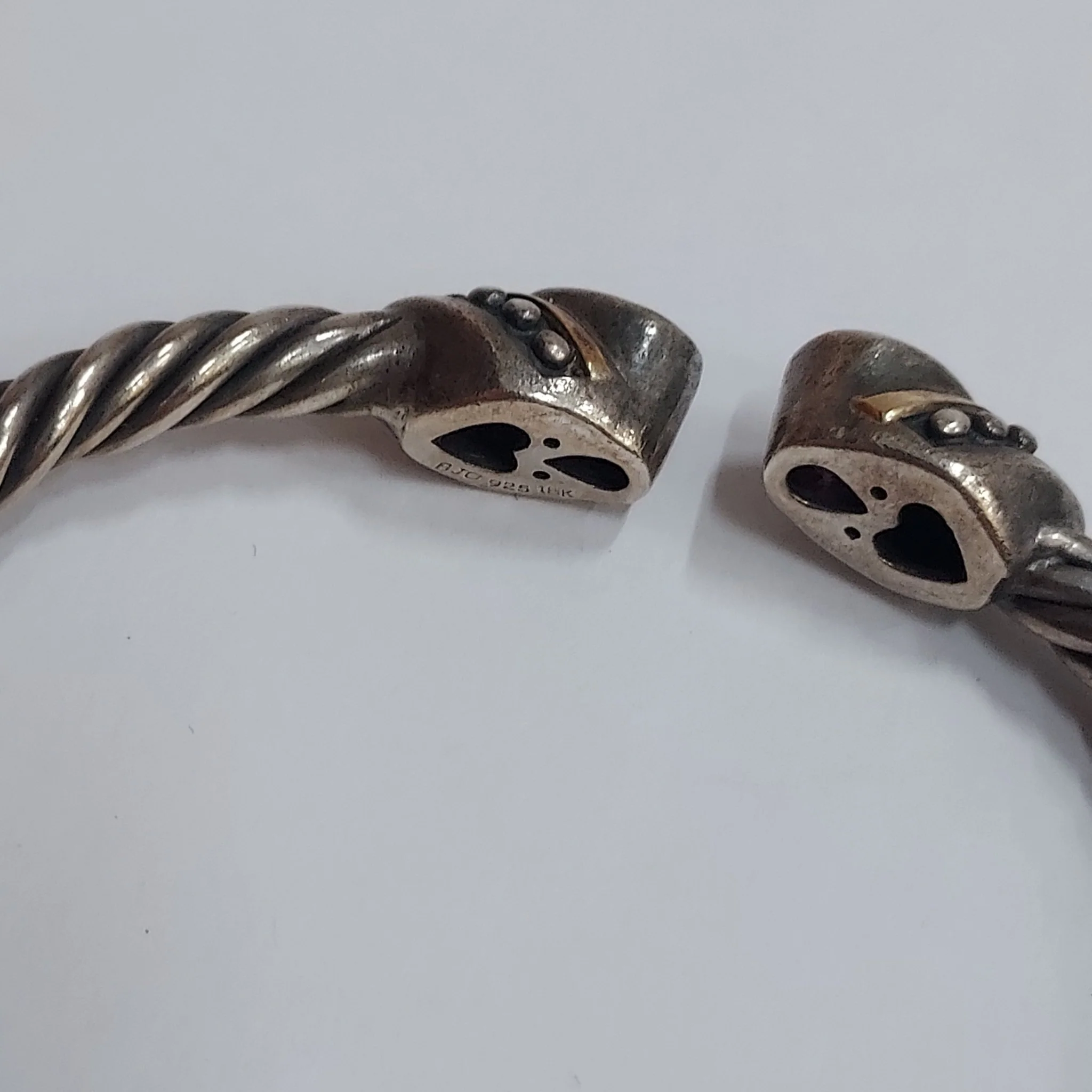 Sterling Silver & 18K Bracelet - Image 5