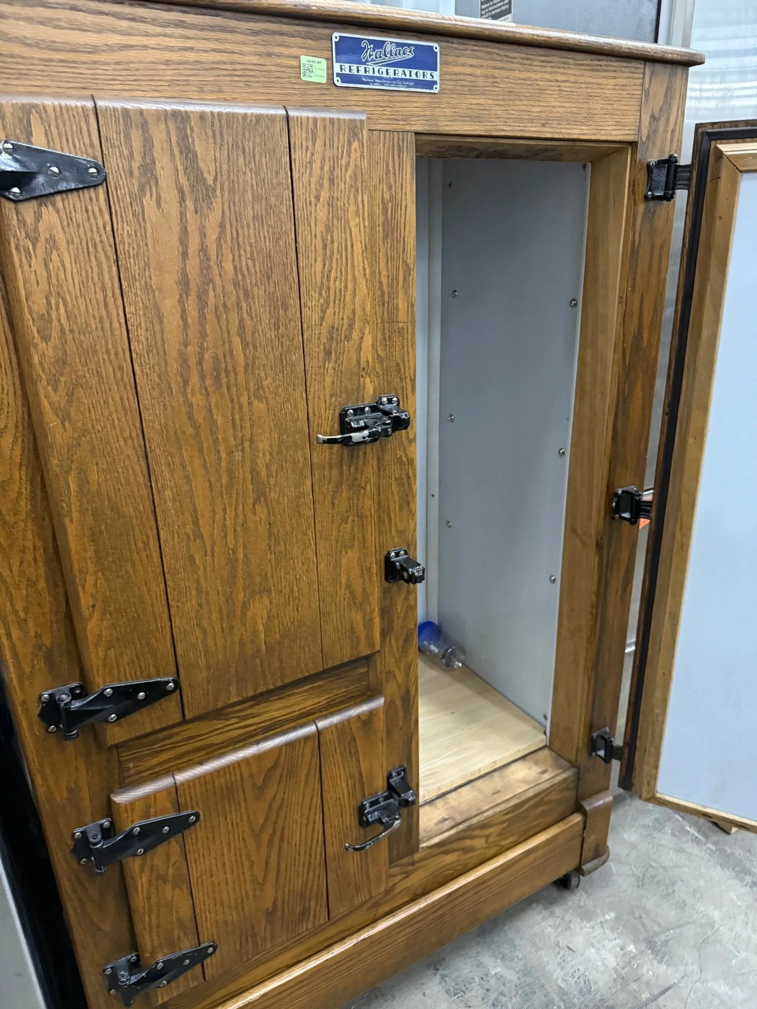 Storage Pantry in style of Antique Fridge - Image 3