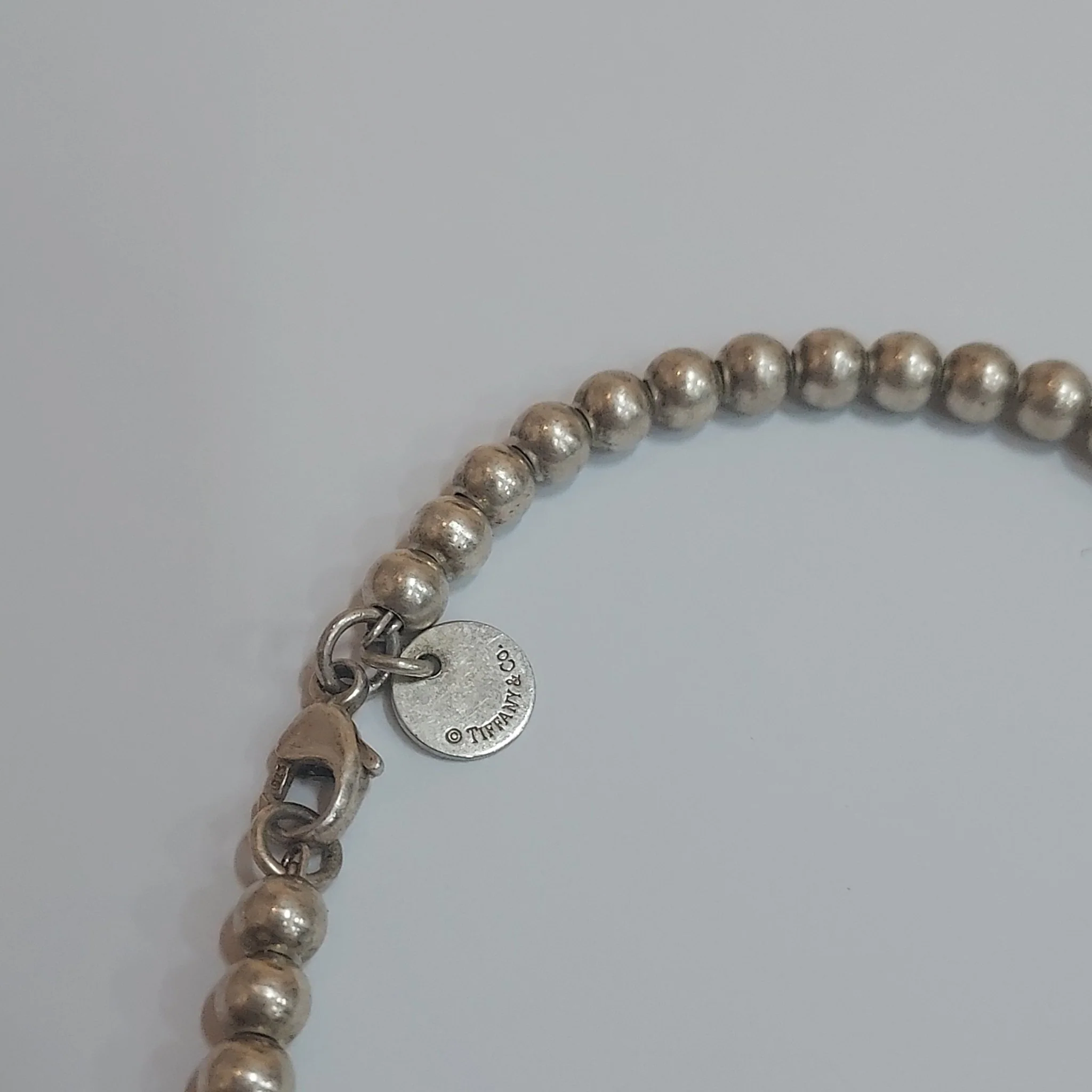 Tiffany & Co. Sterling Silver Bow Charm Bracelet - Image 5