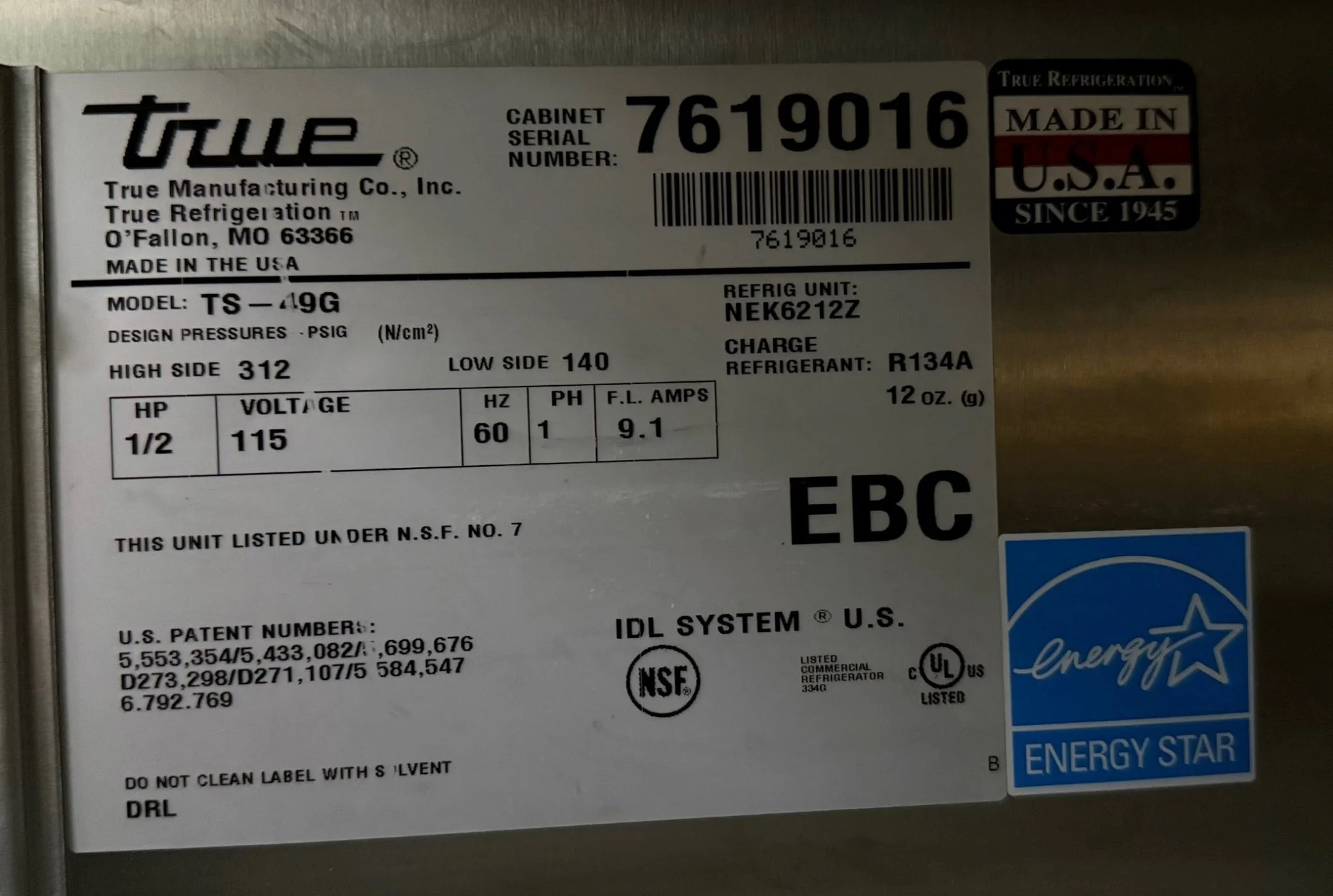 True Refrigerator - Image 2