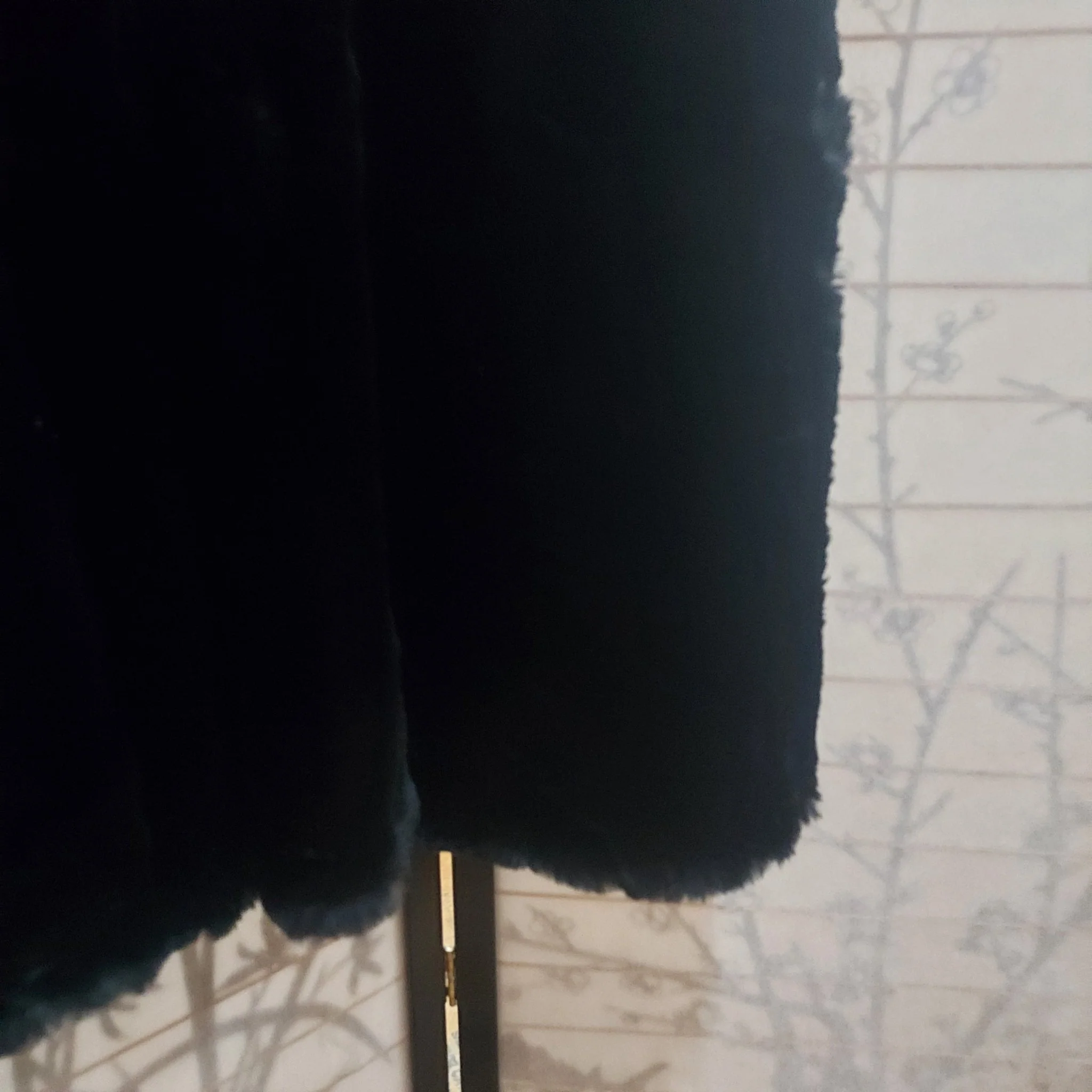 Vintage Black Fur Coat - Image 14