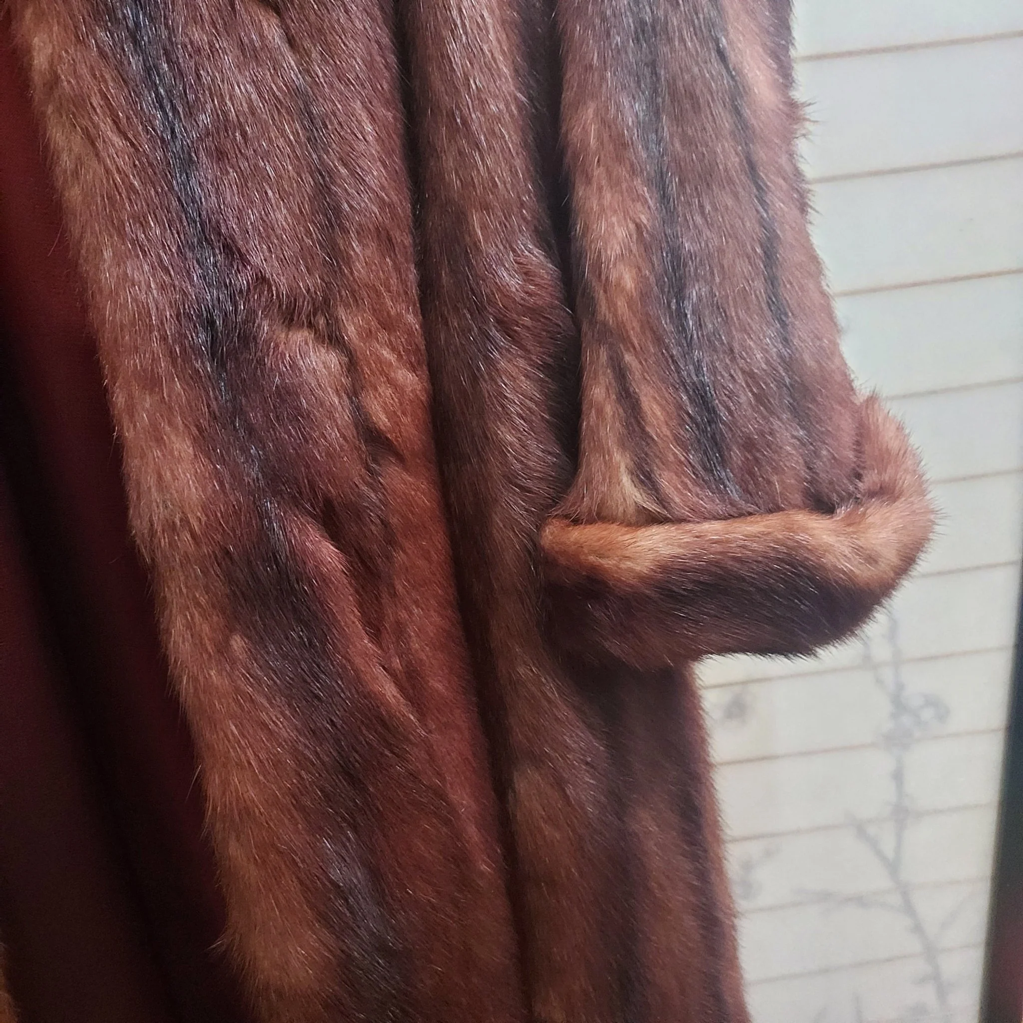 Vintage Mink Fur Coat - Image 12