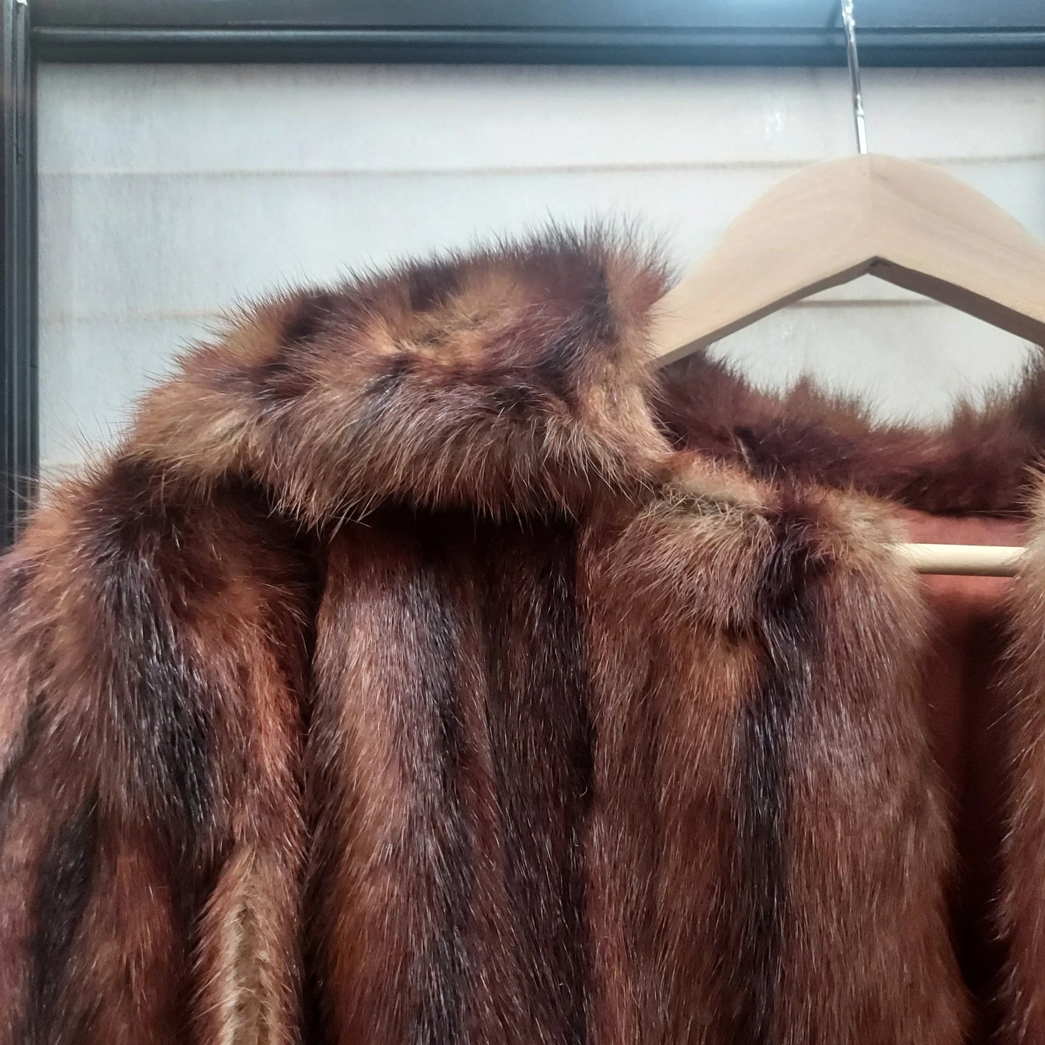 Vintage Mink Fur Coat - Image 5