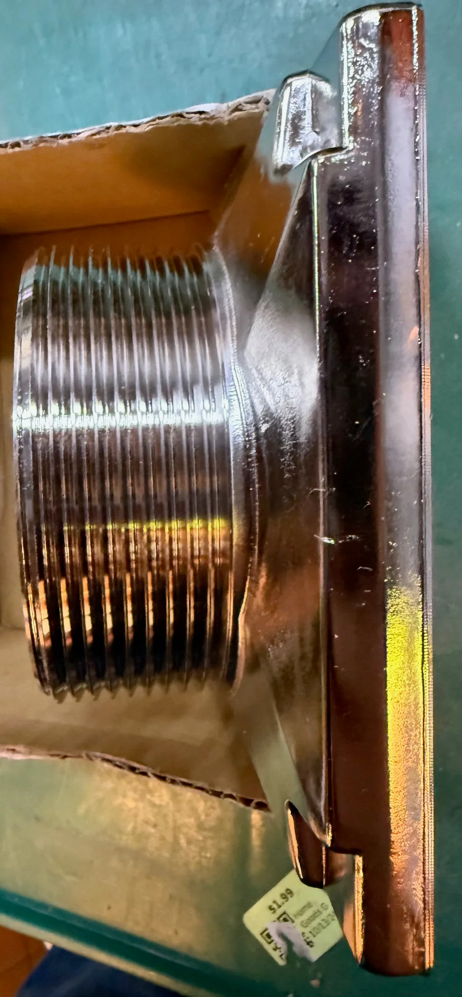 Waterworks Universal Shower Drain Nickel Finish - Image 3